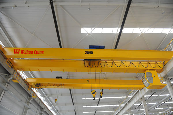 Double Girder Bridge Crane with Electric Hoist