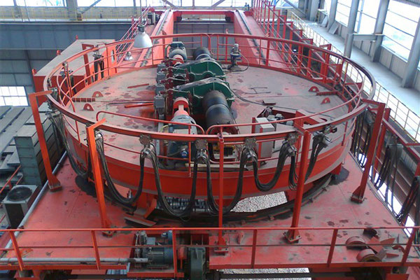 Bridge Crane with Electromagnetic Hanging Beam