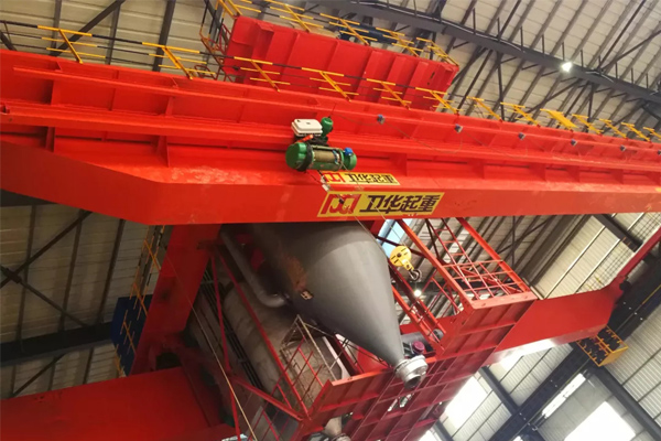 Bridge Crane for Roasting Anode Carbon