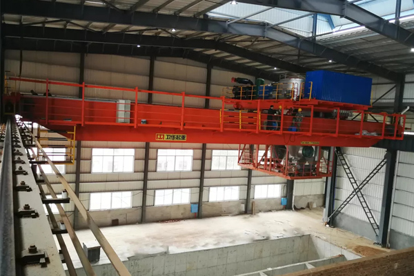 Bridge Crane for Roasting Anode Carbon