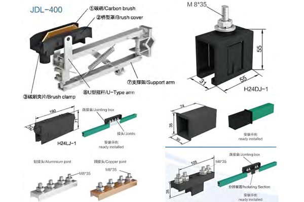 Crane Conductor Rail