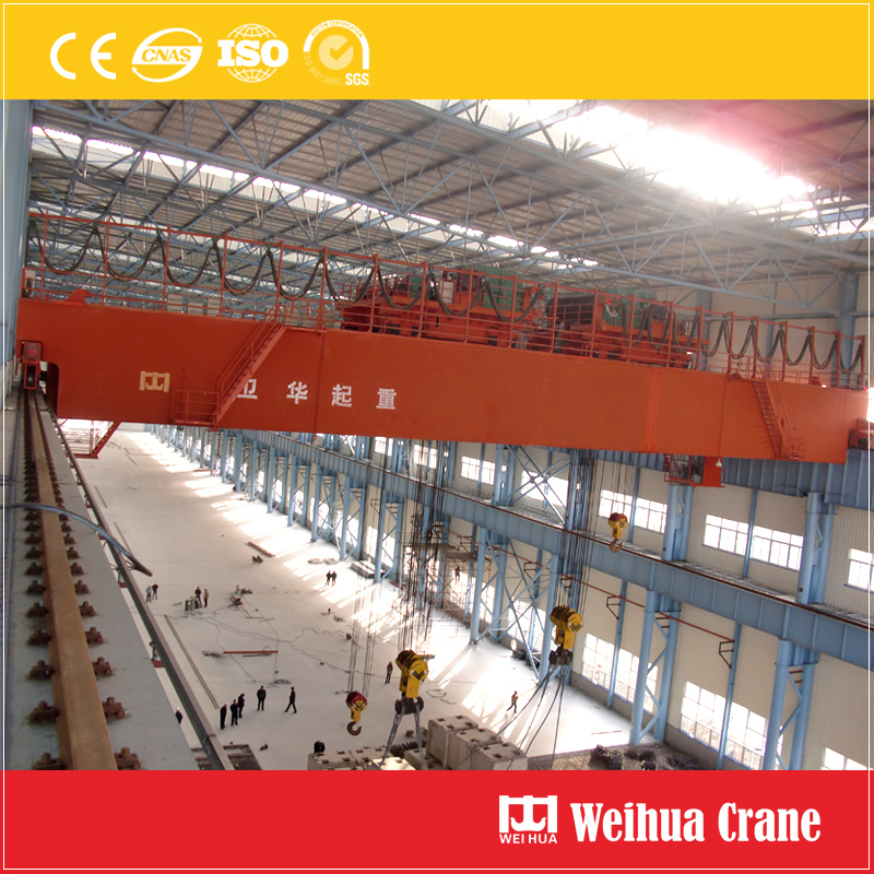 Double Hoist Bridge Crane 600t