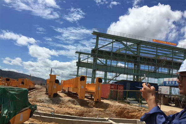 bridge-cranes-installation-steel-plant